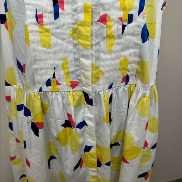 NWT Kate Spade women’s summer cotton fit & flare lemon dress size XL - Picture 7 of 12